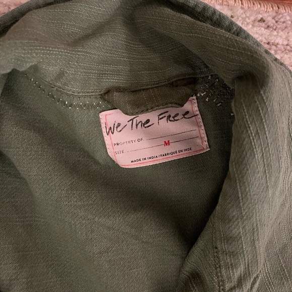 We the Free American Flag Bandana Trucker Jacket - Picture 4 of 6